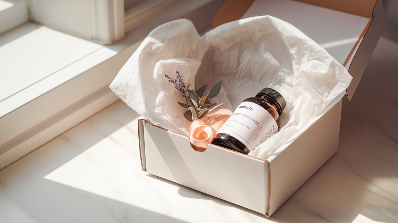 Diszkrét csomagolás és kiszállítás